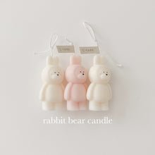 Load image into Gallery viewer, rabbit bear candle

